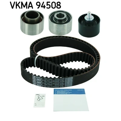 Imagen de SKF VKMA 94508 Kit de correa distribución 151 con perfil redondeado dientes KIA: Carnival 2, I