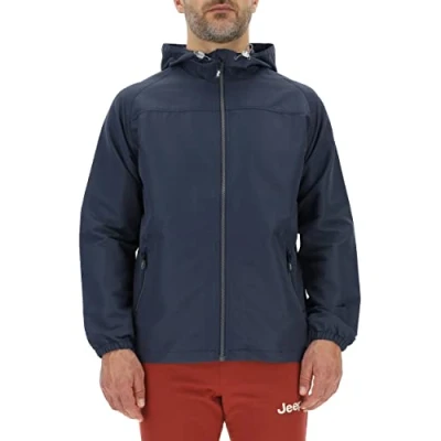 Imagen de JEEP O102712 Q020 J CHAQUETA Hombre LIERA CON CAPUCHA Estampado Trasero Contorno J23S Night Blue/Almond S