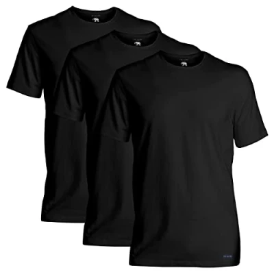 Imagen de Ted Baker 3 Pack Transpirable Cuello Camiseta Negro L