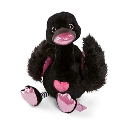 Imagen de NICI Tierno Juguete del Cisne Love 35 cm, Negro I Suave para Niñas, Niños y Bebés Animal de Relleno Esponjoso Acurrucarse, Jugar Dormir 48269