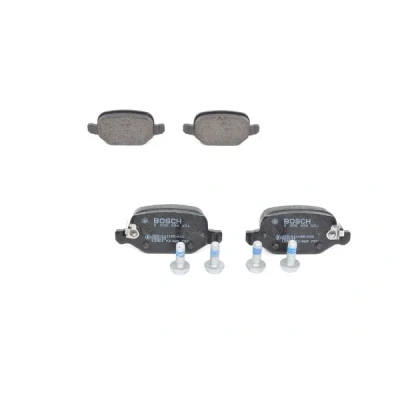 Imagen de BOSCH 0 986 494 934 Juego de pastillas freno Low Metallic con avisador acústico desgaste tornillos accesorios FIAT: 500L