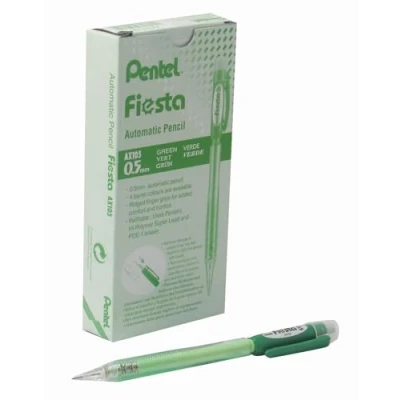 Imagen de Pentel Fiesta Portaminas, 0,5 mm, 12 unidades, color verde