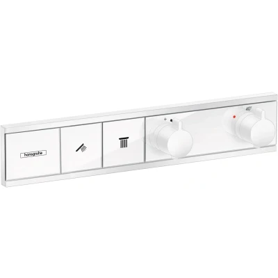 Imagen de hansgrohe 15380700 Termostatos de ducha, blanco mate, funciones