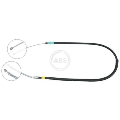 Imagen de A.B.S. K16928 Cable de Freno Mano 1295 Tambor para dirección izquierda/derecha RENAULT: Trafic I Furgón