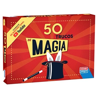Imagen de Falomir Caja Magia 50 Trucos Juego de Mesa, multicolor, (1040)