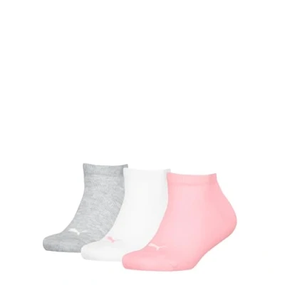 Imagen de PUMA 194010001 Calcetines para Zapatillas, Agua de Rosas, 23 26 (Pack 3) Unisex niños