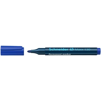 Imagen de Schneider 944898 Marcador permanente con punta redonda, color azul