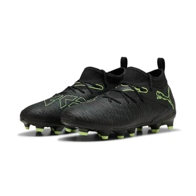 Imagen de PUMA Future 8 Match FG/AG Jr, Zapatillas de fútbol, Black Fizzy Light Green Terrain, 36 EU