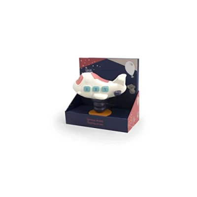 Imagen de Tachan Avion Balancin De Mesa con Ventosa, Juguete En Formade Avion, Puede Adherirse A Una O Trona para Evitar Que Lo Tiren, Posee Botones Diferentes Sonidos Y Luces
