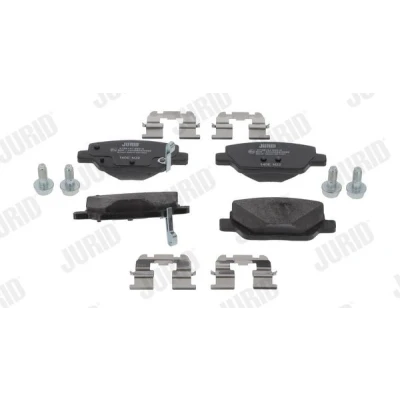 Imagen de JURID 573918J Juego de pastillas freno con avisador acústico desgaste accesorios FIAT: Tipo Familiar, Hatchback, Berlina