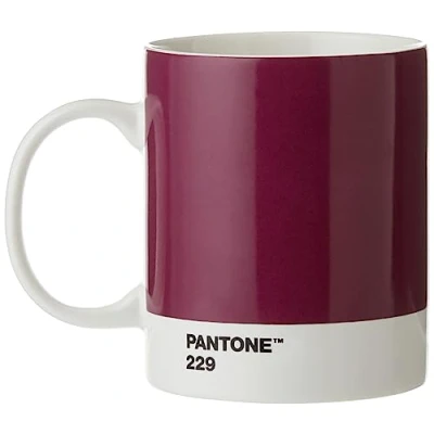 Imagen de Copenhagen design Pantone Mug, Coffee/Tea Cup, Fine China (Ceramic), 375 ml, Aubergine, 229 C, Porcelana, 1 Unidad (Paquete de 1)