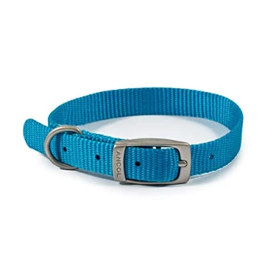 Imagen de Ancol Viva Collar Ligero con Hebilla, Color Azul, Talla 2 para Adaptarse a 26 31 cm, Resistente la Intemperie