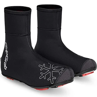Imagen de GripGrab Cubrezapatillas Ciclismo Arctic X Invierno Térmicos MTB Gravel Cortavientos Neopreno Impermeable Forro Polar
