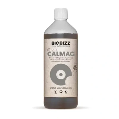 Imagen de GROWMANIA Fertilizante Calmag BioBizz 1 L Abono Enriquecedor de Calcio y Magnesio Sustrato para Cultivos Plantas