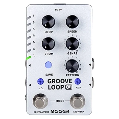 Imagen de Mooer Groove Loop X2 Looper y Drum Machine