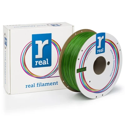 Imagen de REAL filament PETG verde transparente 1,75 mm 1kg