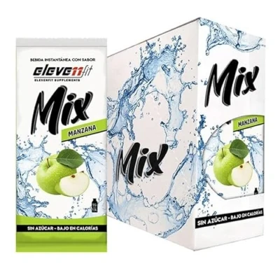 Imagen de Eleven Fit Caja 24 Uds Mix Sabor Manzana Sin Azúcar 200 g