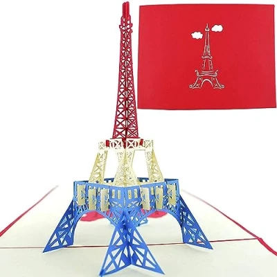 Imagen de PopLife Cards Torre Eiffel, París 3d pop up tarjeta de felicitación todas las ocasiones