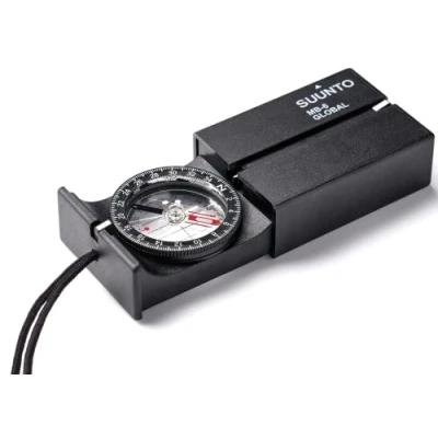 Imagen de Suunto Brújula MB 6 G, Orientación Global, para Actividades al Aire Libre, Senderismo y Más, SS014889000, Unisex Adulto, Negro, Talla Única