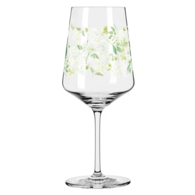 Imagen de Ritzenhoff 2931012 Vaso aperitivo 500 ml Serie rocío de verano Motivo nº 12 con flores colores Made in Germany