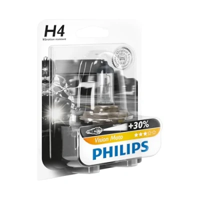 Imagen de PHILIPS 12342PRBW Lámpara, faro de carretera H4 12V 60/55W Halógena