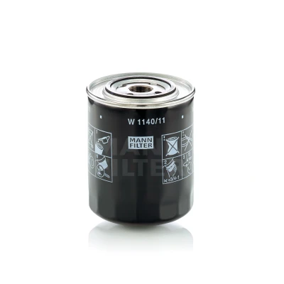 Imagen de MANN FILTER W 1140/11 Filtro de aceite M 24 X 1.5 con válvula bloqueo retorno enroscable