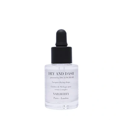 Imagen de nailberry seco y Dash Lacquer Drying Drops con Inca Inchi aceite 11 ml