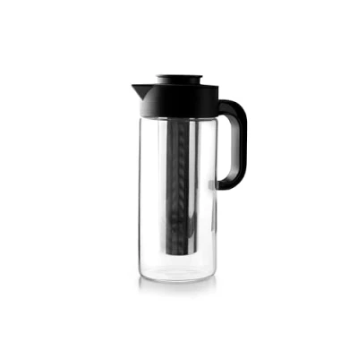 Imagen de IBILI Jarra Infusora para Café/Té Borosilicato Filtro de Acero Inoxidable 18/10