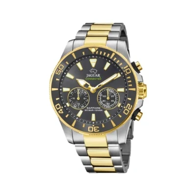 Imagen de JAGUAR Reloj Analógico para Hombres de Automático con Correa en Acero Inoxidable J889/4