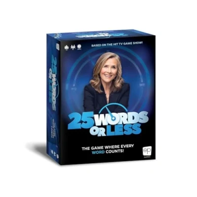 Imagen de USAopoly 25 Words or Less Fast Paced Word Game Friends &amp; Family Board Based on Popular TV Show with Meredith Vieira The Where Every Counts