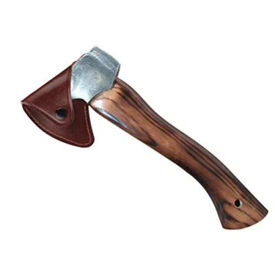 Imagen de Hacha Cubierta Protectora de la Caja Cuero Grueso AX Hoja Envoltura Exterior Axe Jefe Funda Protector