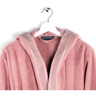 Imagen de Caleffi Albornoz de algodón Fucsia Gim 76355