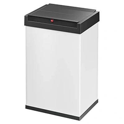 Imagen de Hailo Big Box Cubo de basura, Plata, 40 L