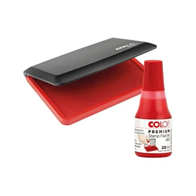 Imagen de Colop Micro 2 + color 801 rojo, 70 x 110 mm