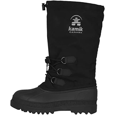 Imagen de Kamik Canuck, Botas de Nieve Hombre, (Black Noir), 41 EU