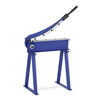 Imagen de MSW Cizalla Manual Para Metal Guillotina HS500 (Longitud De Corte 500 mm, Con Base Incluida, Chapa Espesor Máximo 1,5 mm)
