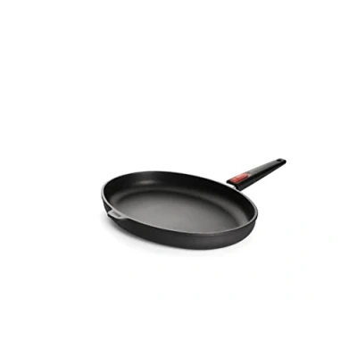 Imagen de Woll Nowo Sartén para freír pescado, 38 x 28.4 centímetros, 5.5 centímetros de alto, con mango extraíble