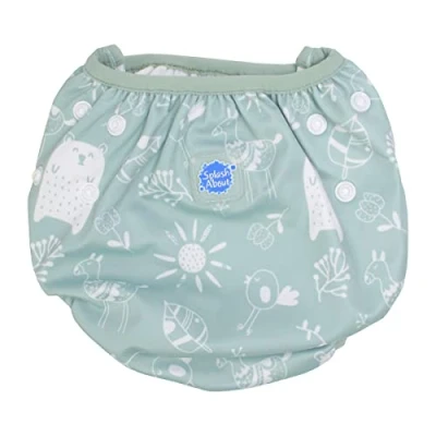 Imagen de Splash About Pañal de Natación Ajustable Baby and Toddler Swim Nappy, Sunny Bear, 0 1 años Unisex bebé