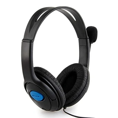 Imagen de Auriculares Compatibles con PS4 Cascos Microfono Gaming Videojuegos PC online JACK 3.5mm