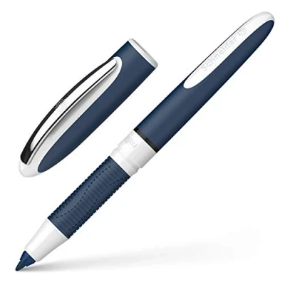 Imagen de Bolígrafo Schneider One Change para diestros y zurdos, color de escritura: negro, grosor trazo 0,6 mm, incluye 1 cartucho