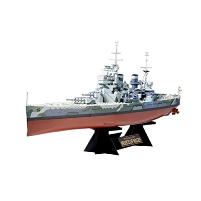 Imagen de Tamiya Prince of Wales Battleship King Modelo a Escala, Color Azul Marino, 649mm Length