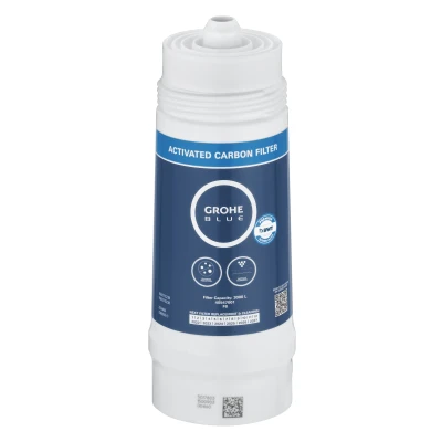 Imagen de GROHE Blue Filtro de carbón activo 40547001 para cocina recambio sistemas agua filtrada 3000 litros