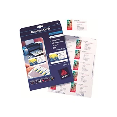 Imagen de Avery Dennison C32016 10 Tarjetas de visita Pack 100