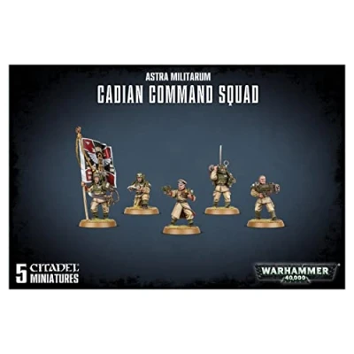 Imagen de Games Workshop Miniatura Cadian Command Squad, Multicolor, Talla única (99120105073)