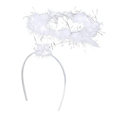 Imagen de Boland 52860 Diadema con diseño de ángel, color blanco