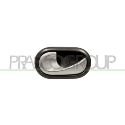 Imagen de PRASCO DA2208618 Manecilla de Puerta interior, Atrás izquierda, Delante, izquierda negro, plateado con cable DACIA: Duster SUV, Sandero I