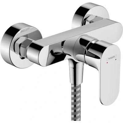 Imagen de hansgrohe Rebris S Mezclador monomando de ducha visto, cromo, 72640000