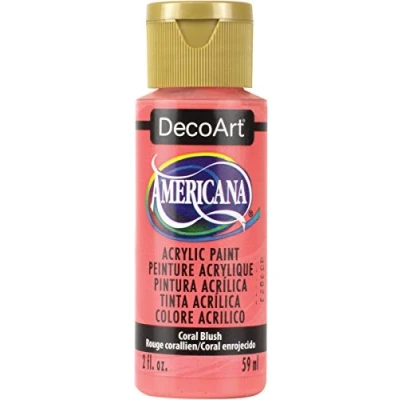 Imagen de Deco Art Acrilico americana dipingere 2 once Coral Blush/opaco
