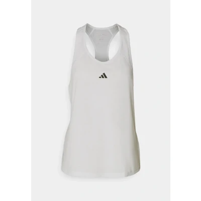 Imagen de adidas Mujer Train Essentials Minimal Branding Racerback Tank Top, White, XS