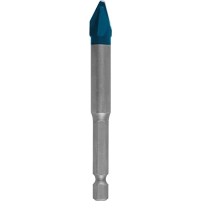 Imagen de Bosch Professional 1x Broca Expert HEX 9 HardCeramic (para Tejas, Baldosas, Ø 10,00 mm, accesorios Taladro de impacto rotativo)